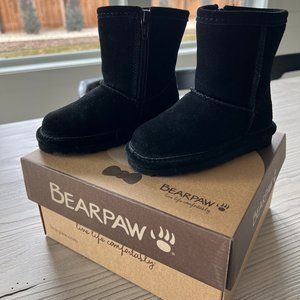 Worn Twice! Bearpaw Toddler Elle Zipper Boots (Size 7)